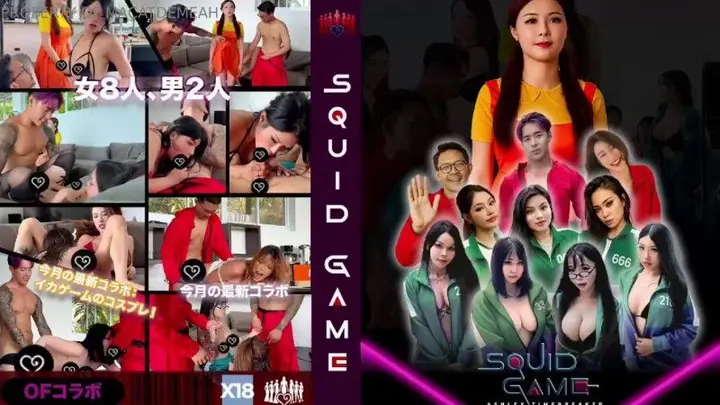 【综艺】鱿鱼游戏泰国版女8人，男2人有国内知名顶级女优出演，场面相当炸裂，超清无水印原版